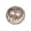 Chiama Angeli in Argento Lavorato con Fiore