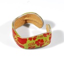 bracciale-in-cuoio-dipinto-a-mano-fiori-rossi