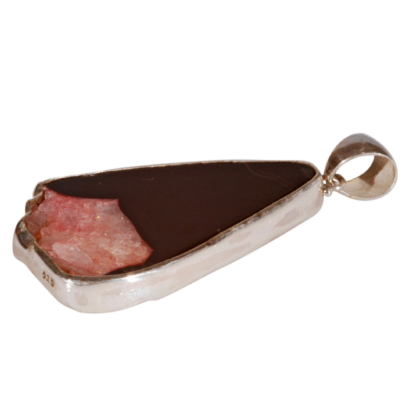 ciondolo-in-argento-e-agata-striata-rosa