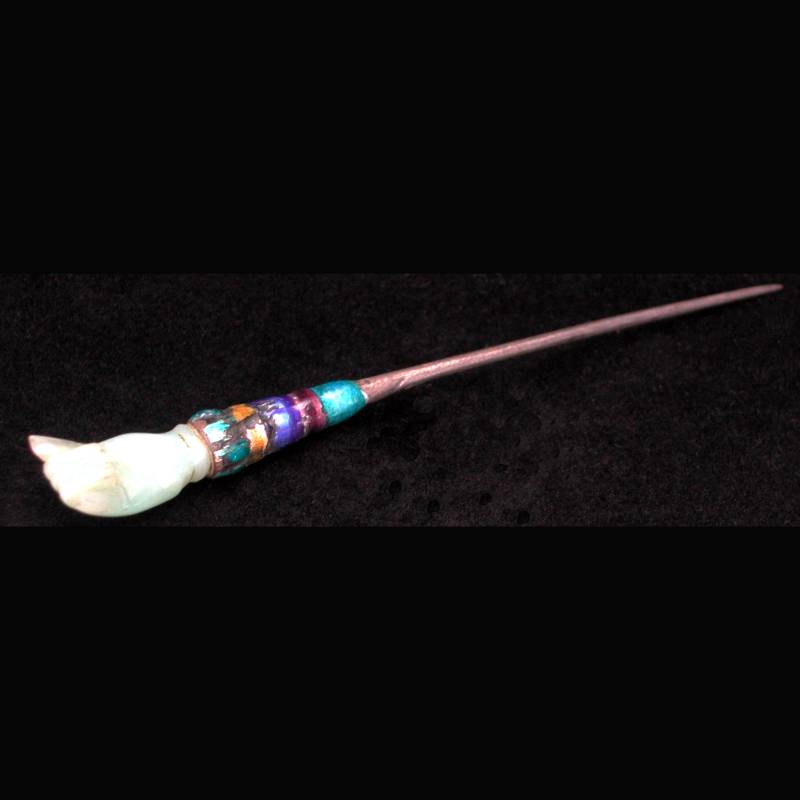 fermacapelli-miao-in-argento-smaltato-e-mano-giada