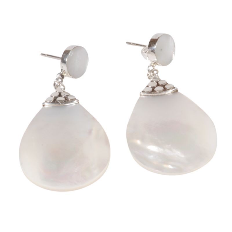orecchini-argento-madreperla-goccia
