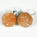 orecchini-in-argento-e-rose-in-corniola