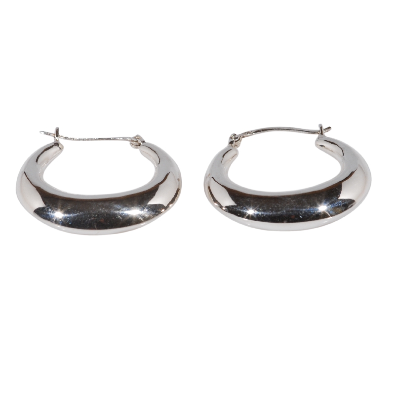orecchini-argento-liscio-cerchio-bombati