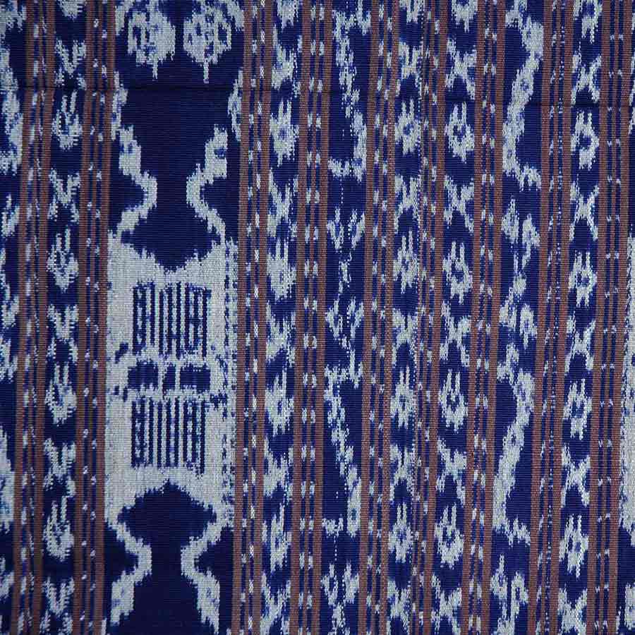 pannello-ikat-quadrato-blu-marrone