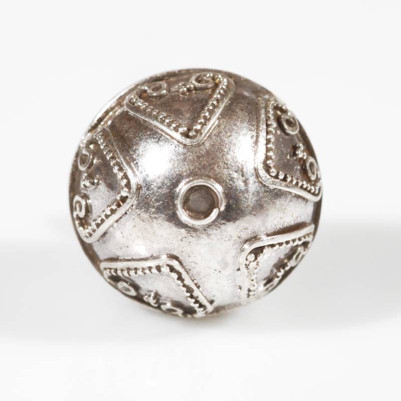 Chiama Angeli in Argento Lavorato con Cuori