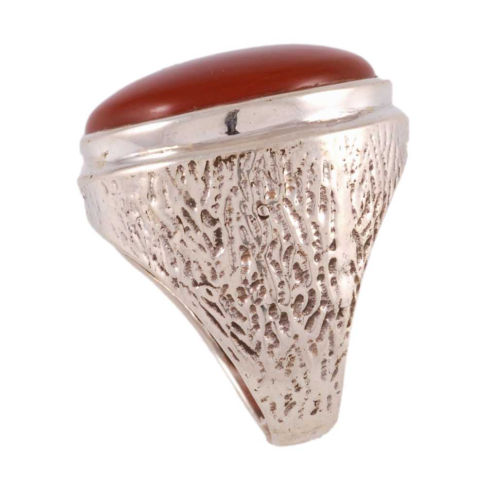 anello-in-argento-con-corniola-cabochon