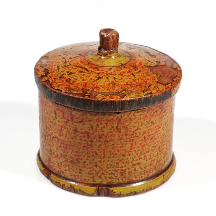 scatola-legno-dipinto-rossa-verde