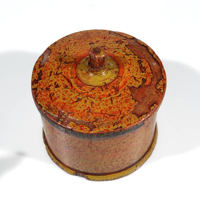 scatola-afghana-in-legno-dipinto-verde-rossa