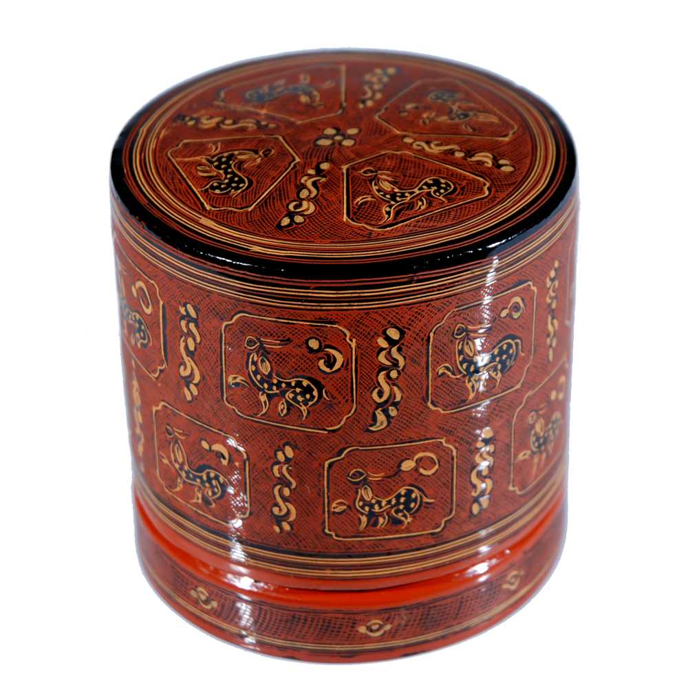 scatola-in-lacca-rossa-birmana-con-decorazioni-animali