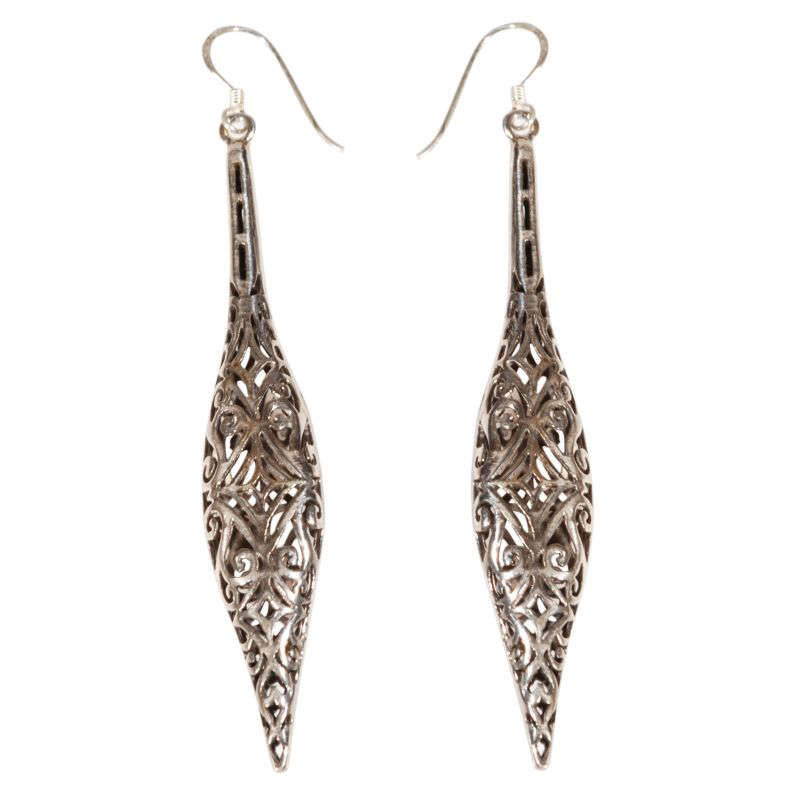 Orecchini a goccia in argento