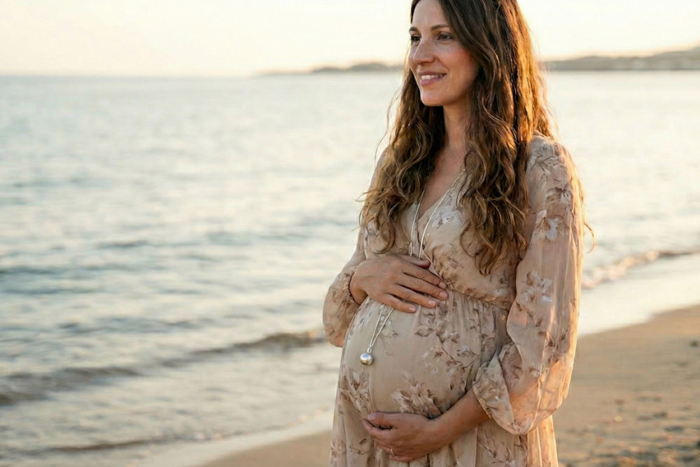 Chiama Angeli in Argento Lavorato con Greca