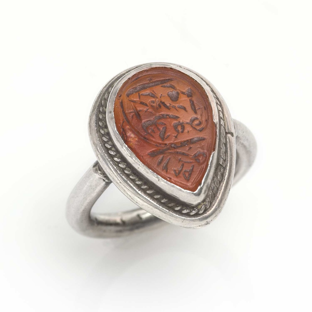 anello-iraniano-argento-corniola