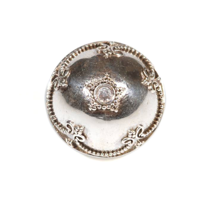 Chiama Angeli in Argento Lavorato con Greca