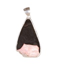 Ciondolo in argento e agata striata