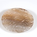 Pendente in agata incisa