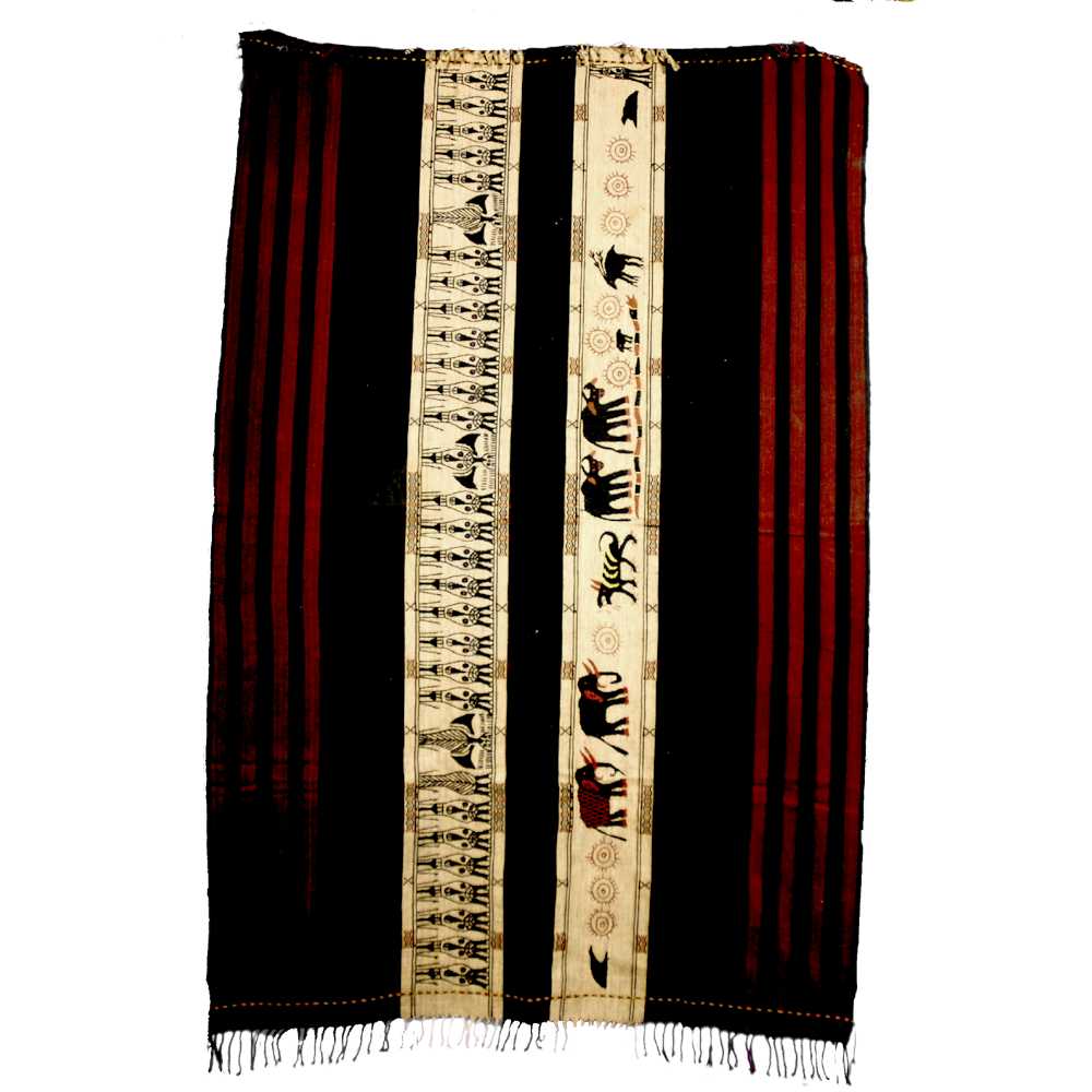 Coperta naga ricamata 2