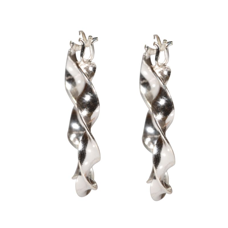 Orecchini torchon a cerchio