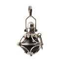 Chiama Angeli in Argento con Gabbietta Light, Smalti e Pietre