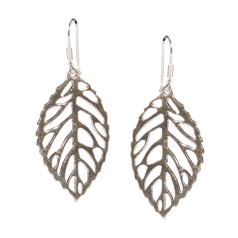 [EL_OR_PS24] Orecchini traforati foglie
