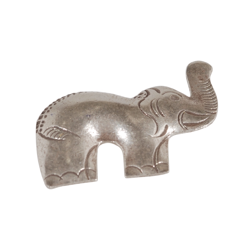 [EL_PD_AG_03] Ciondolo in argento con elefante