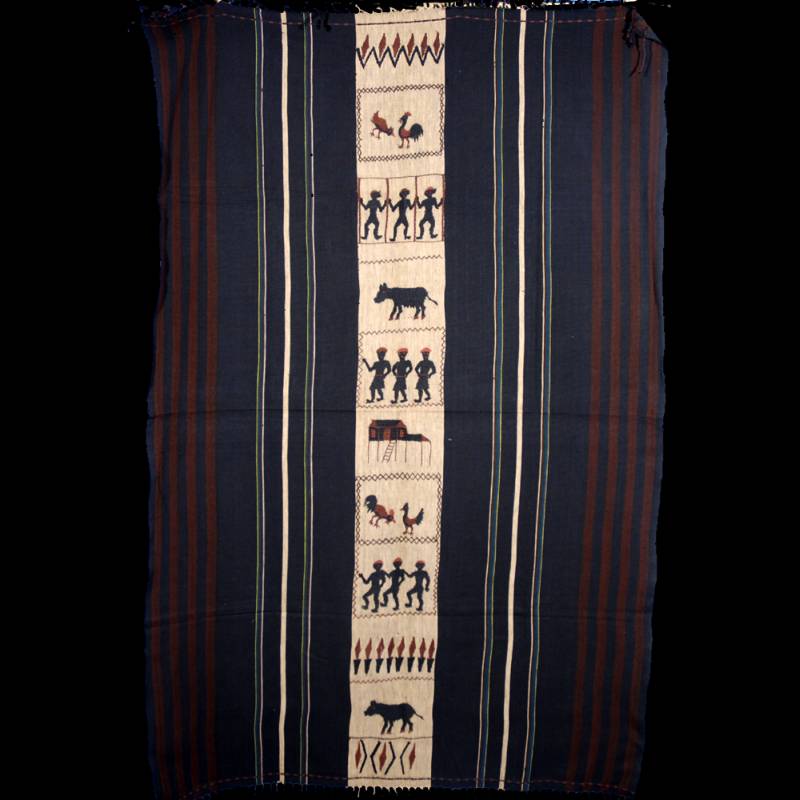 [EL_000185] Coperta naga ricamata