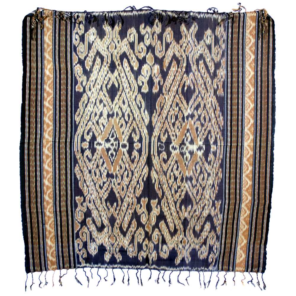 [EL_000479] Pannello ikat quadrato beige